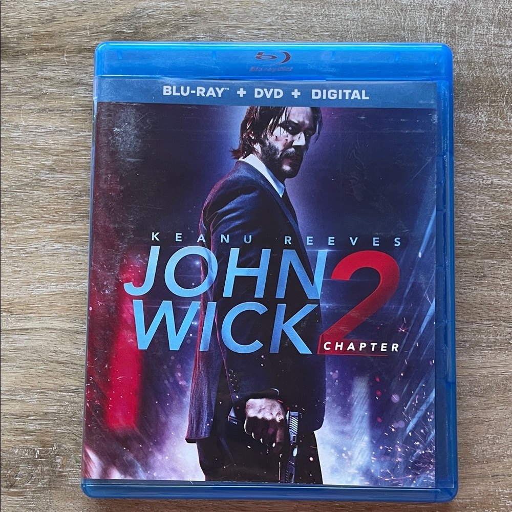 John Wick Chapter 2 Blu-ray DVD Digital